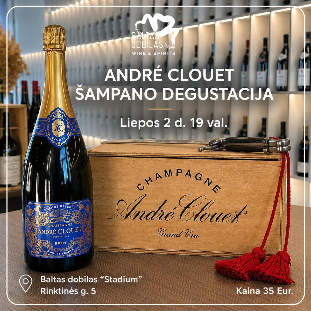 Andre Clouet degustacija-1